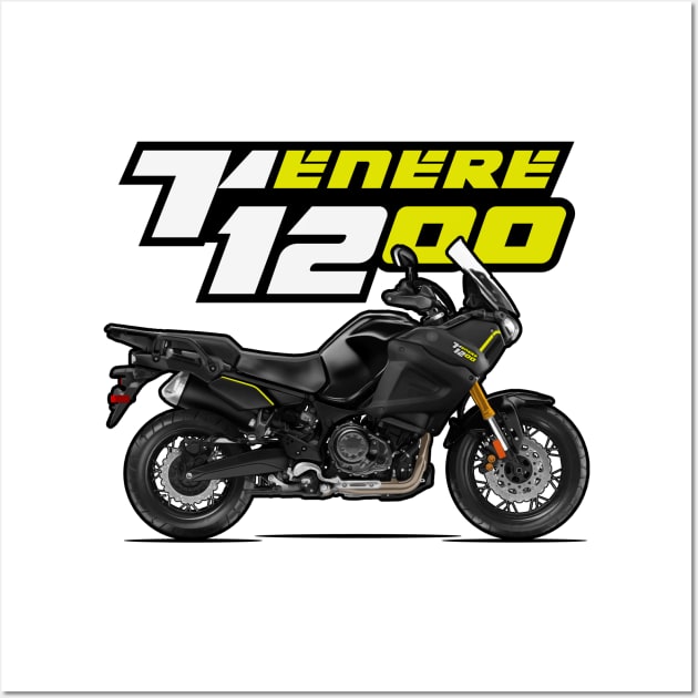 Super Tenere 1200 Wall Art by Tomislav Lozić